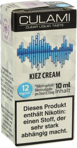 Culami Liquid Kiez Cream 12mg Culami Liquid Kiez Cream 12mg