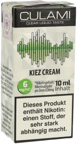 Culami Liquid Kiez Cream 6mg Culami Liquid Kiez Cream 6mg