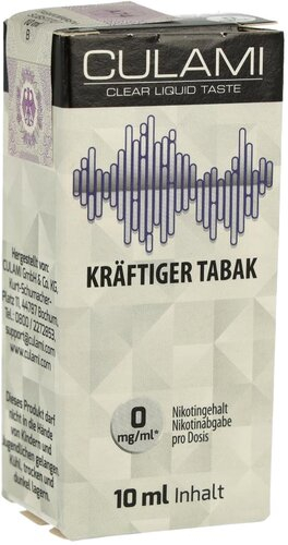Culami Liquid Kräftiger Tabak 0mg Culami Liquid Kräftiger Tabak 0mg