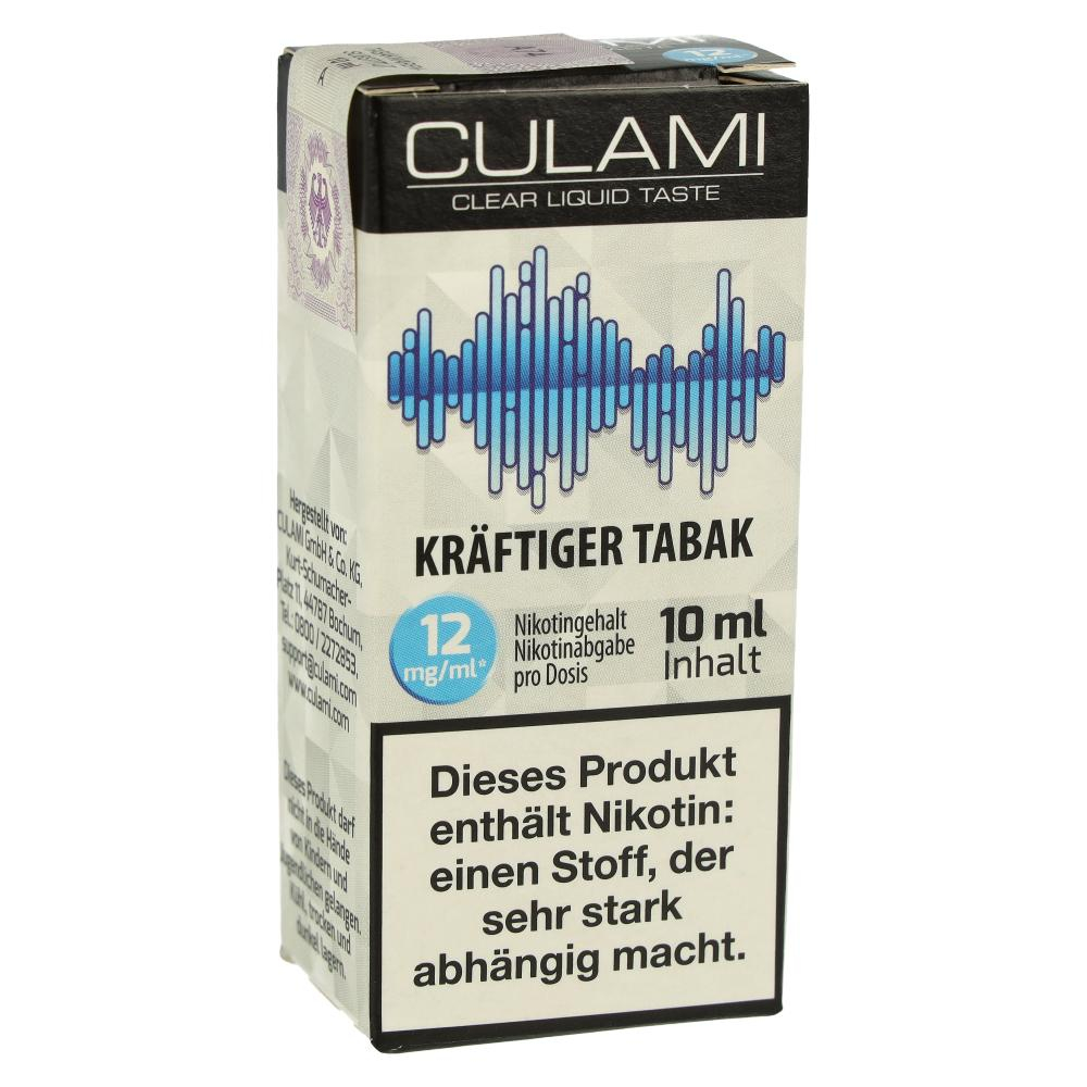 Culami Liquid Kräftiger Tabak 12mg Culami Liquid Kräftiger Tabak 12mg