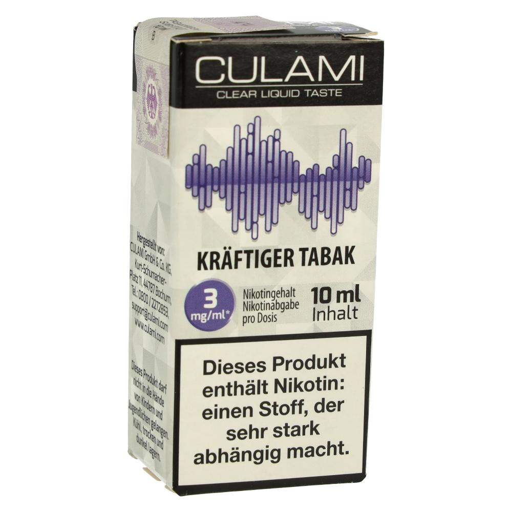 Culami Liquid Kräftiger Tabak 3mg Culami Liquid Kräftiger Tabak 3mg
