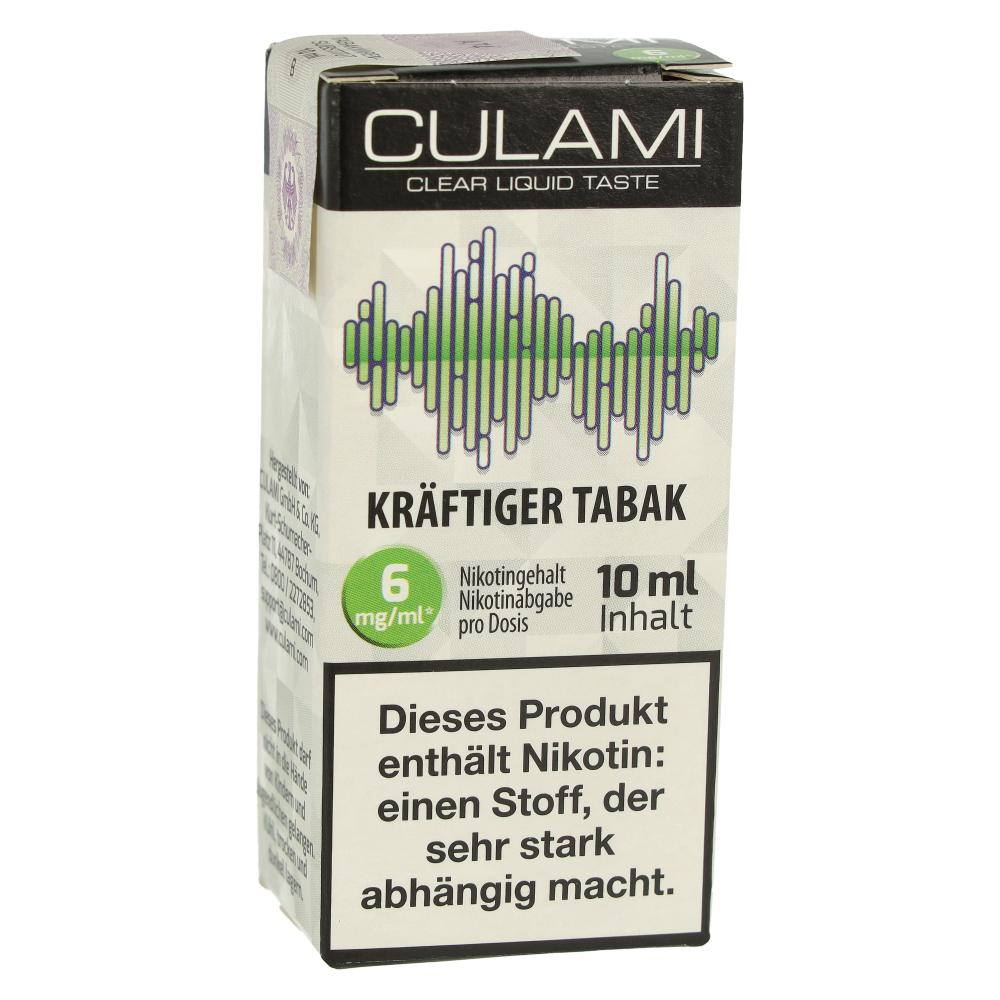 Culami Liquid Kräftiger Tabak 6mg