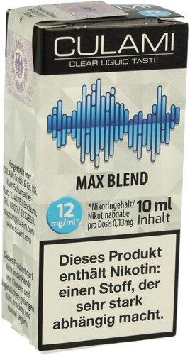 Culami Liquid Max Blend 12mg