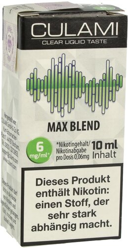 Culami Liquid Max Blend 6mg Culami Liquid Max Blend 6mg