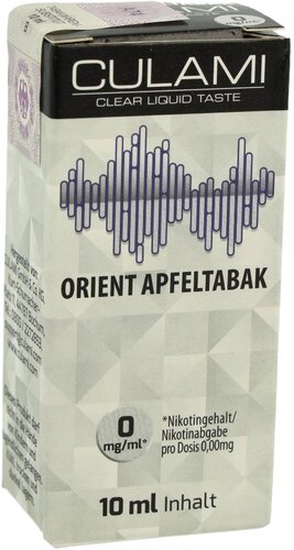 Culami Liquid Orient Apfeltabak 0mg Culami Liquid Orient Apfeltabak 0mg