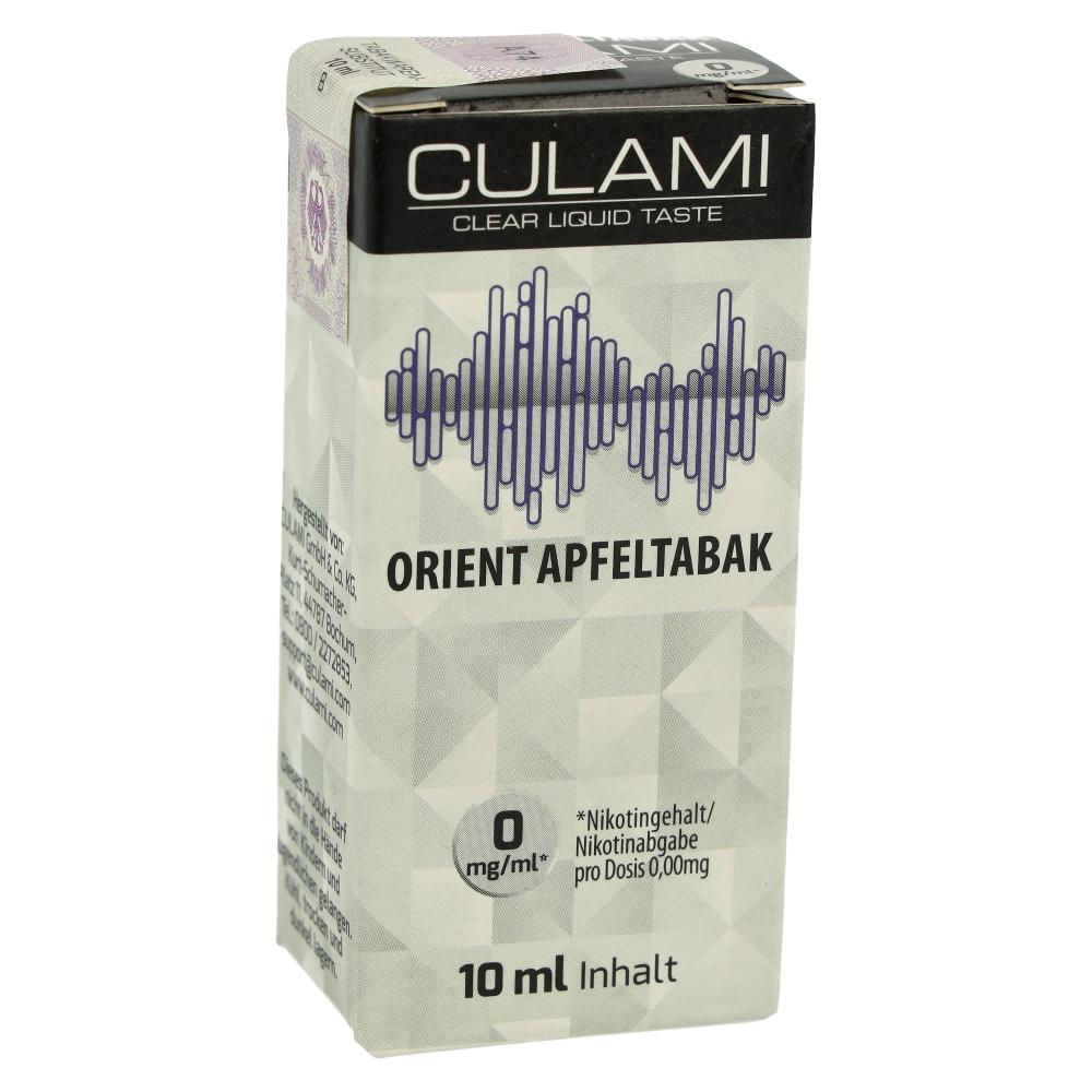 Culami Liquid Orient Apfeltabak 0mg