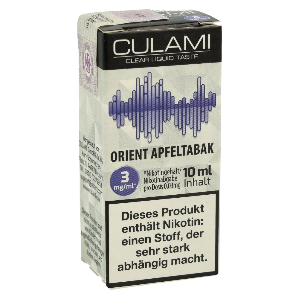 Culami Liquid Orient Apfeltabak 3mg Culami Liquid Orient Apfeltabak 3mg