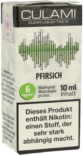 Culami Liquid Pfirsich 6mg