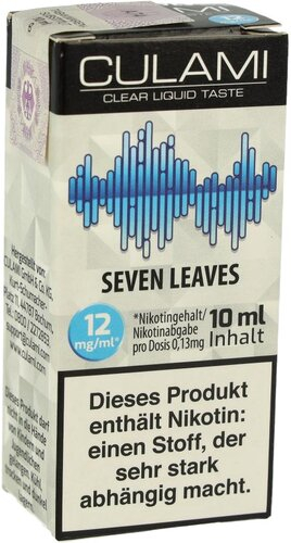 Culami Liquid Seven Leaves 12mg Culami Liquid Seven Leaves 12mg