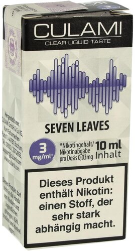 Culami Liquid Seven Leaves 3mg Culami Liquid Seven Leaves 3mg