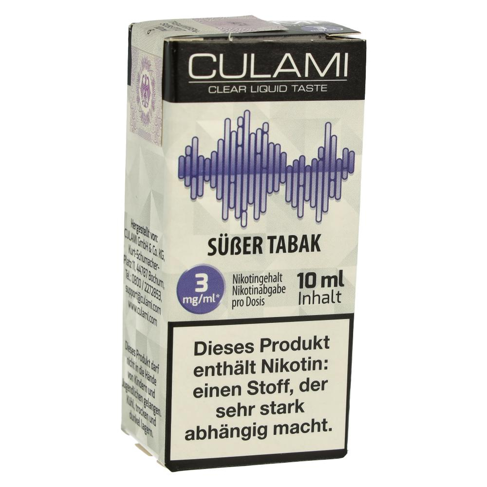 Culami Liquid Süßer Tabak 3mg Culami Liquid Süßer Tabak 3mg