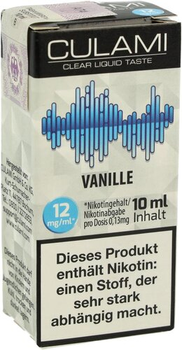 Culami Liquid Vanille 12mg Culami Liquid Vanille 12mg