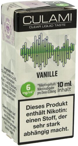 Culami Liquid Vanille 6mg