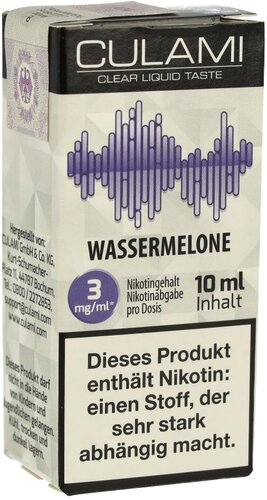Culami Liquid Wassermelone 3mg Culami Liquid Wassermelone 3mg