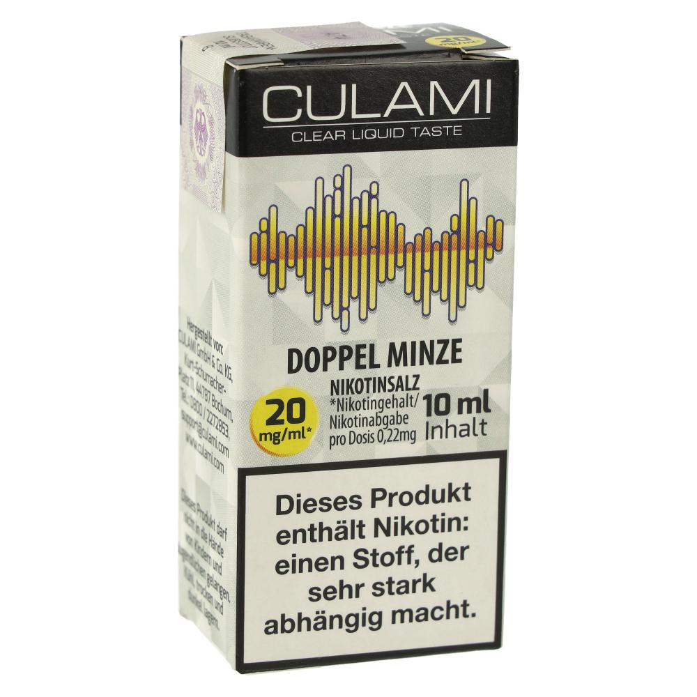 Culami Nikotinsalzliquid Doppel Minze 20mg Culami Nikotinsalzliquid Doppel Minze 20mg
