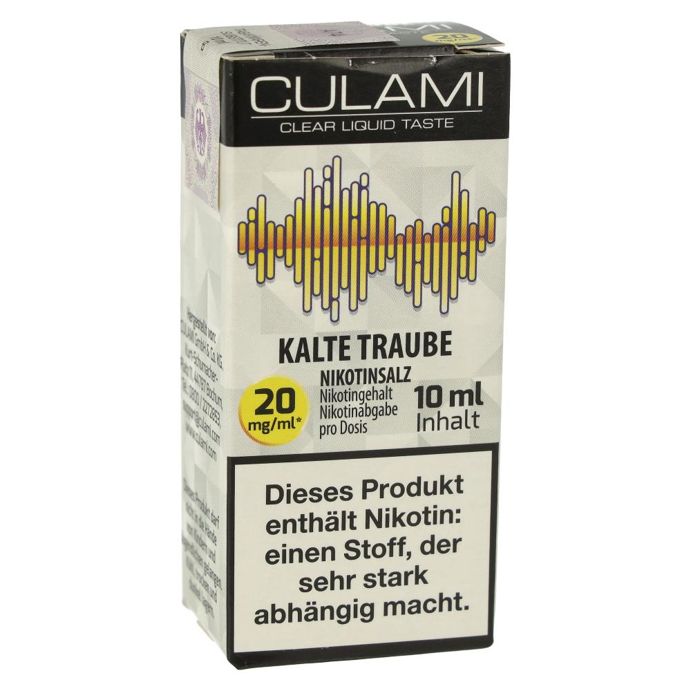 Culami Nikotinsalzliquid Kalte Traube 20mg Culami Nikotinsalzliquid Kalte Traube 20mg