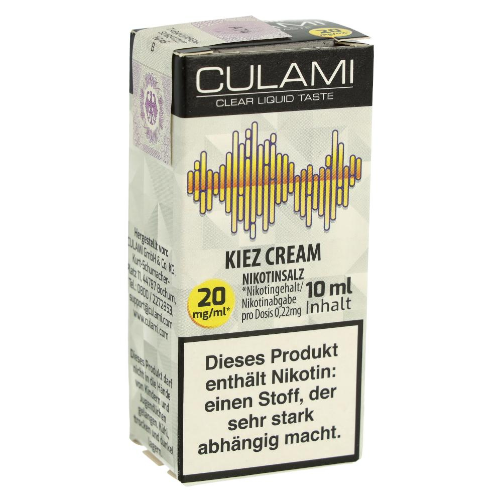 Culami Nikotinsalzliquid Kiez Cream 20mg Culami Nikotinsalzliquid Kiez Cream 20mg