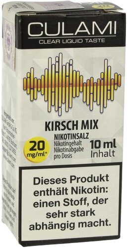 Culami Nikotinsalzliquid Kirsch Mix 20mg Culami Nikotinsalzliquid Kirsch Mix 20mg