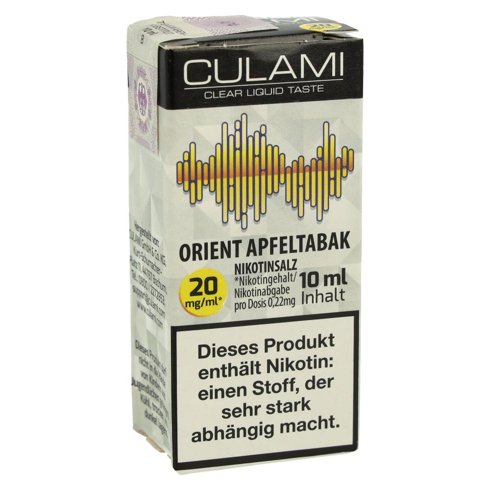 Culami Nikotinsalzliquid Orient Apfeltabak 20mg Culami Nikotinsalzliquid Orient Apfeltabak 20mg