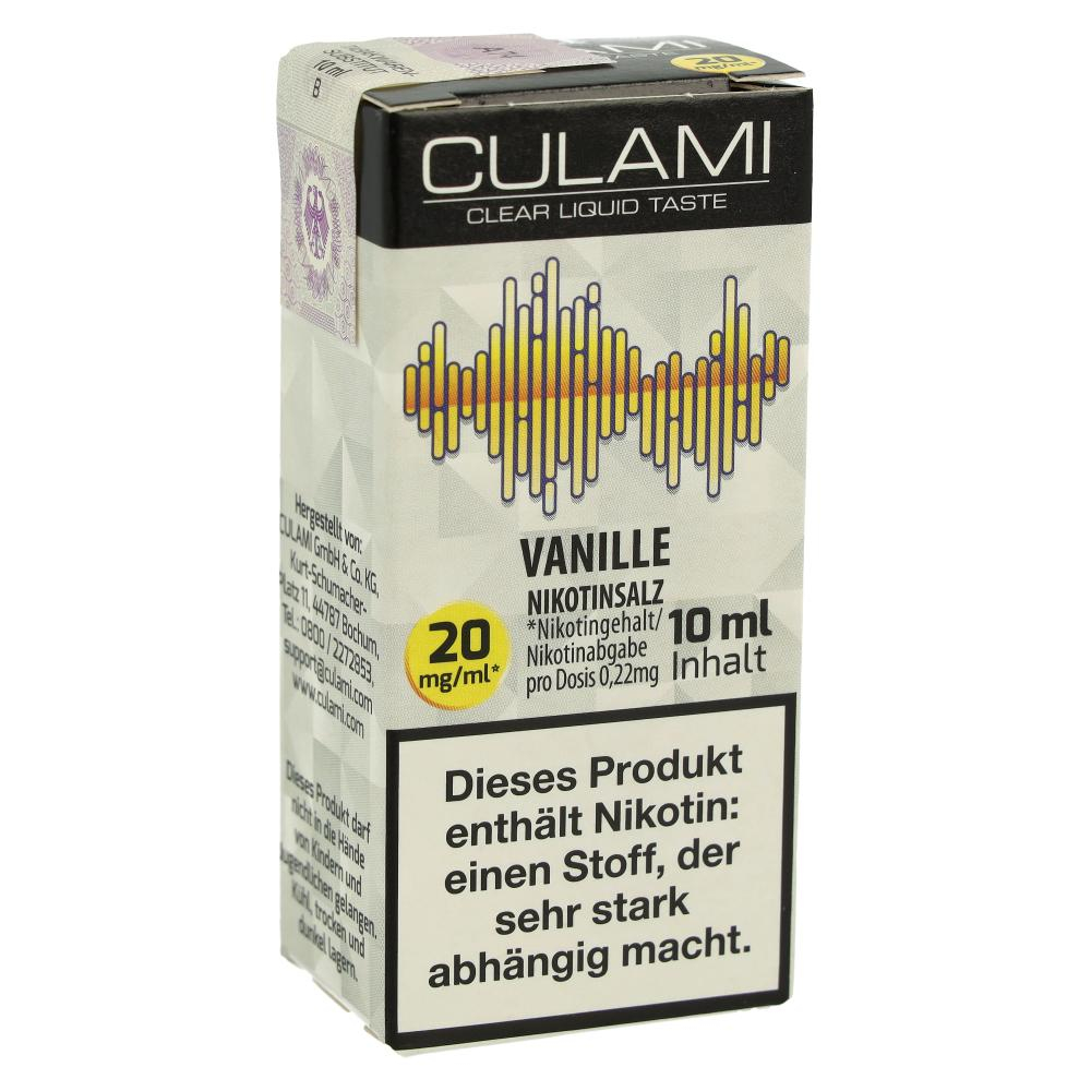 Culami Nikotinsalzliquid Vanille 20mg Culami Nikotinsalzliquid Vanille 20mg