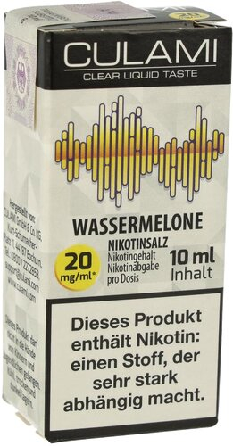 Culami Nikotinsalzliquid Wassermelone 20mg