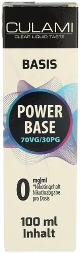 Culami Power Base 70VG / 30PG 100ml Culami Power Base 70VG / 30PG 100ml