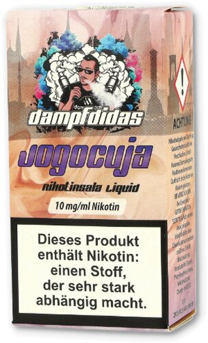 Dampfdidas Nikotinsalz Liquid Jogouja 10mg Dampfdidas Nikotinsalz Liquid Jogouja 10mg