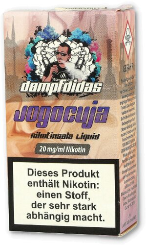 Dampfdidas Nikotinsalz Liquid Jogouja 20mg Dampfdidas Nikotinsalz Liquid Jogouja 20mg
