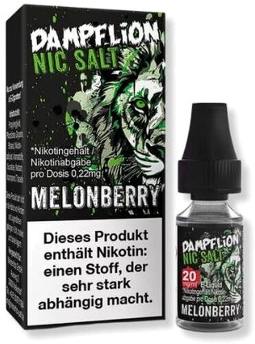 Dampflion Intense Nikotinsalz Liquid Melonberry 10ml 20mg Dampflion Intense Nikotinsalz Liquid Melonberry 10ml 20mg