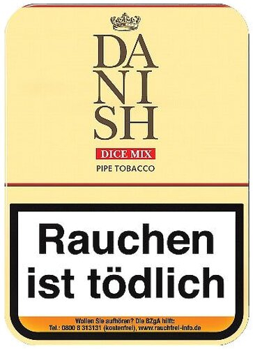 Danish Dice Mix Pfeifentabak 100g Dose