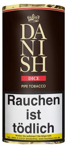 Danish Dice Pfeifentabak 50g Päckchen Danish Dice Pfeifentabak 50g Päckchen