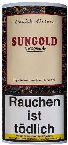 Danish Mixture Pfeifentabak Sungold (ehem.Vanilla) Hausmarke 50g Päckchen Danish Mixture Pfeifentabak Sungold (ehem.Vanilla) Hausmarke 50g Päckchen