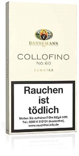 Dannemann Collofino No. 60 Sumatra Zigarren 5 St. Dannemann Collofino No. 60 Sumatra Zigarren 5 St.