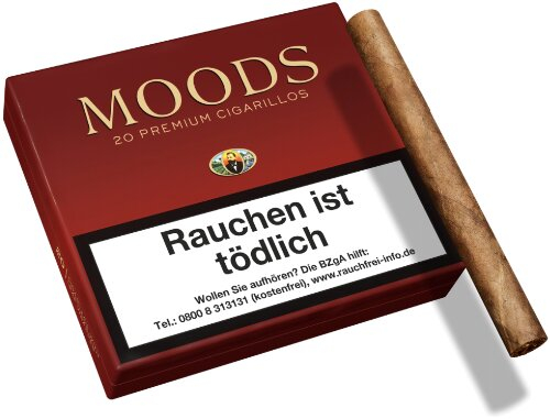 Dannemann Moods Zigarillos ohne Filter 20 Stk. Dannemann Moods Zigarillos ohne Filter 20 Stk.