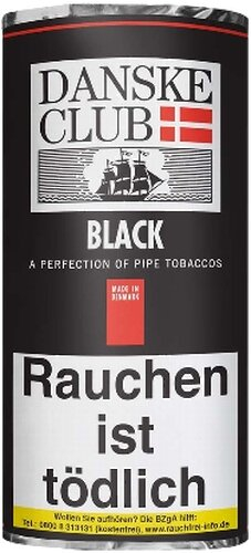 Danske Club Black Pfeifentabak 50g Päckchen