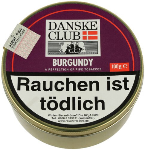 Danske Club Pfeifentabak Burgundy 100g (ehem.Wild Berries)