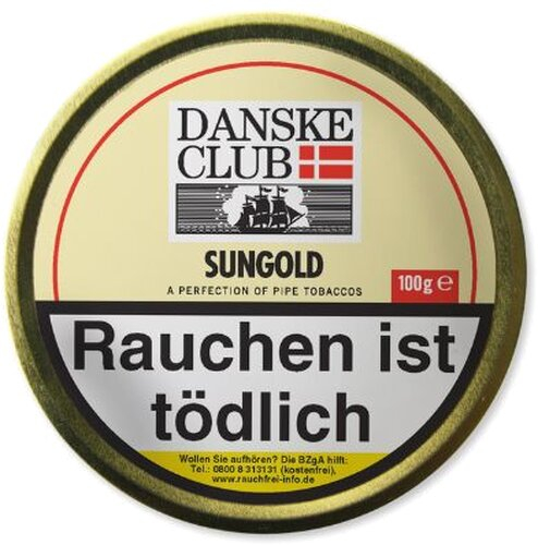 Danske Club Pfeifentabak Sungold 100g Dose