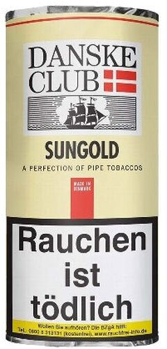 Danske Club Pfeifentabak Sungold 50g Päckchen