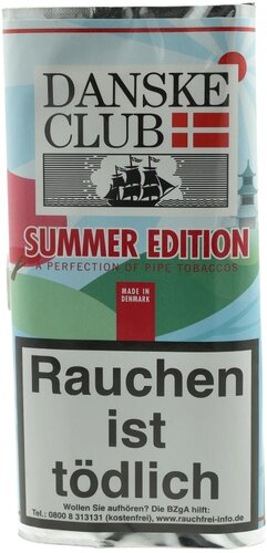 Danske Club Summer Edition Pfeifentabak 50g Päckchen Danske Club Summer Edition Pfeifentabak 50g Päckchen