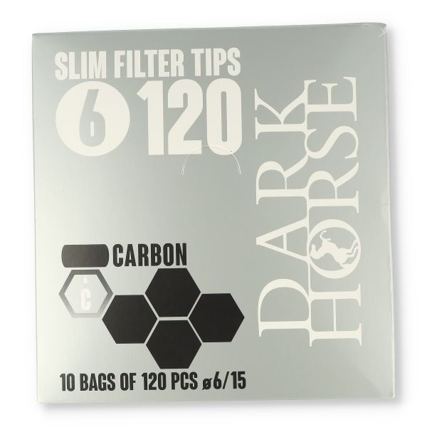 Dark Horse Slim Filter Carbon 120 Stück