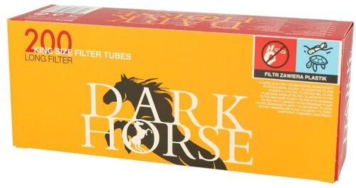 Dark Horse Zigarettenhülsen Long Filter 200 Stück