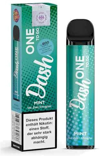 Dash One To Go Einweg E-Zigarette Minze 17mg Dash One To Go Einweg E-Zigarette Minze 17mg