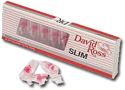 David Ross Filteraufsatz Slim 6mm 10 Stück Zigarettenfilter  David Ross Filteraufsatz Slim 6mm 10 Stück Zigarettenfilter