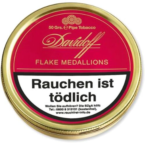 Davidoff Flake Medallions 50g Pfeifentabak 