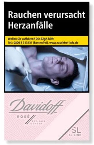 Davidoff Rose SL-Line 20er Davidoff Rose SL-Line 20er