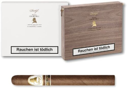 Davidoff Winston Churchill Zigarren Limited Edition 2025 10 Stk. (2977 / 18000) Davidoff Winston Churchill Zigarren Limited Edition 2025 10 Stk. (2977 / 18000)