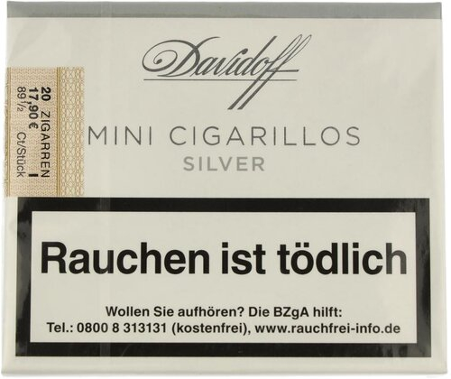Davidoff Zigarillos Mini Silver 20er