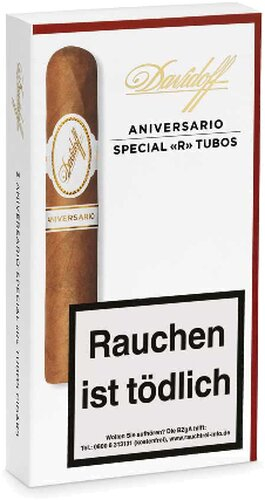 Davidoff Zigarren Aniversario Special „R“ Tubos 3Stk. Davidoff Zigarren Aniversario Special „R“ Tubos 3Stk.