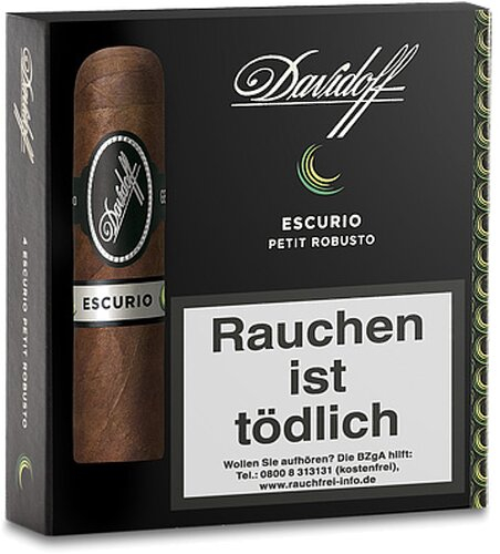 Davidoff Zigarren Escurio Petit Robusto 4Stk.