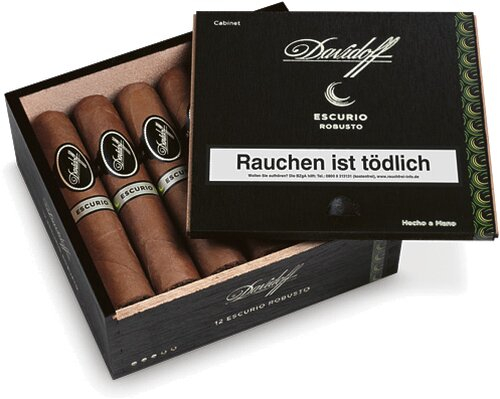 Davidoff Zigarren Escurio Robusto 12Stk.